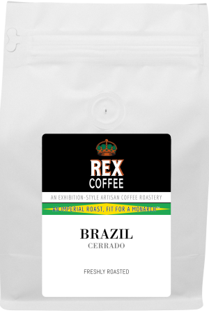 Rex Coffee Brazil Cerrado Single Origin Whole Bean