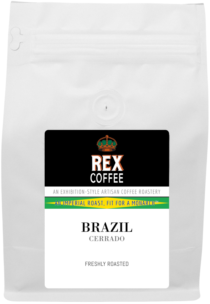 Rex Coffee Brazil Cerrado Single Origin Whole Bean