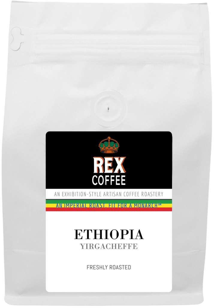 Rex Coffee Ethiopia Yirgacheffe Single Origin Whole Bean