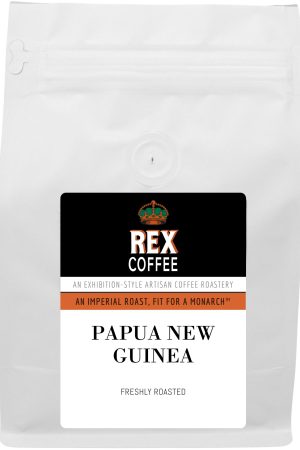 Rex Coffee Papua New Guinea PNG Whole Bean