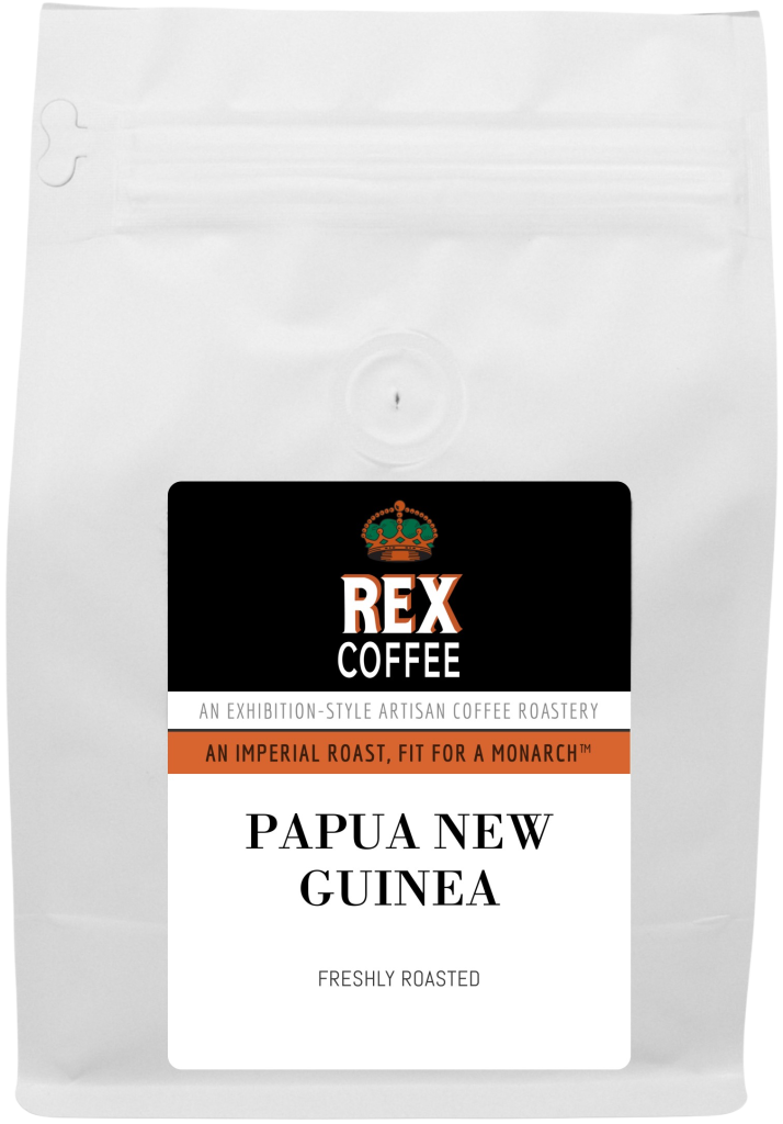 Rex Coffee Papua New Guinea PNG Whole Bean