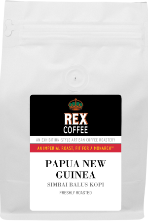 Rex Coffee Papua New Guinea PNG Whole Bean