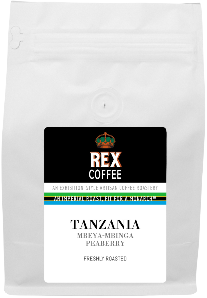 Rex Coffee Tanzania Peaberry Whole Bean