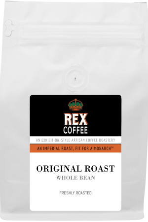 Rex Coffee Original Roast Whole Bean Blend