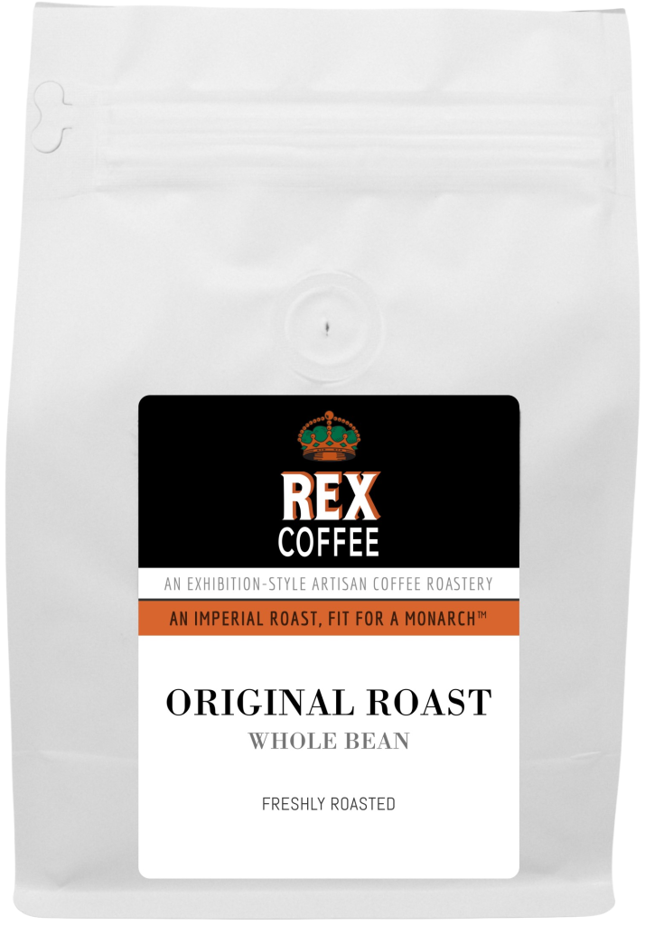 Rex Coffee Original Roast Whole Bean Blend