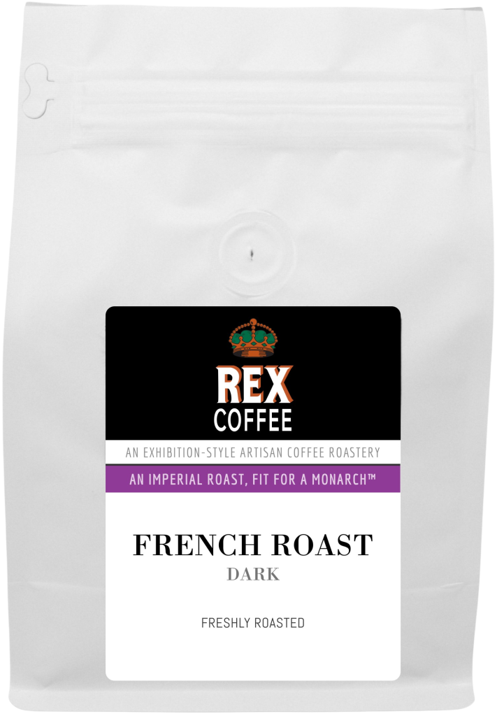 Rex Coffee French Roast Whole Bean Blend