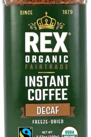 REX INSTANT DECAF COFFEE